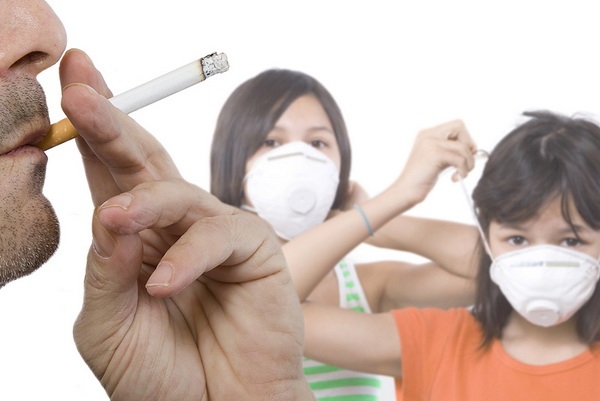 Дым вреден для детей