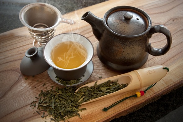 Зелёный чай для снижения давления