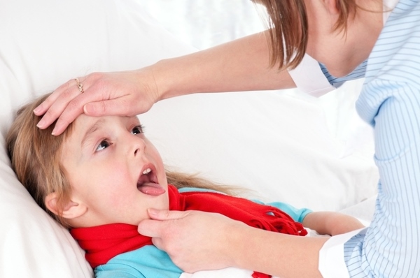 Хлоргексидин при боле в горле у ребенка