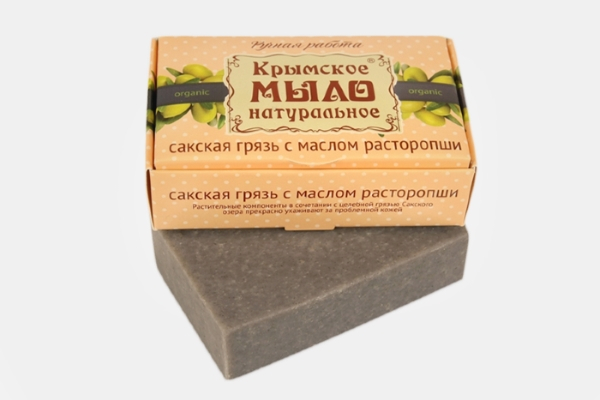 Крымское мыло с сакской грязью